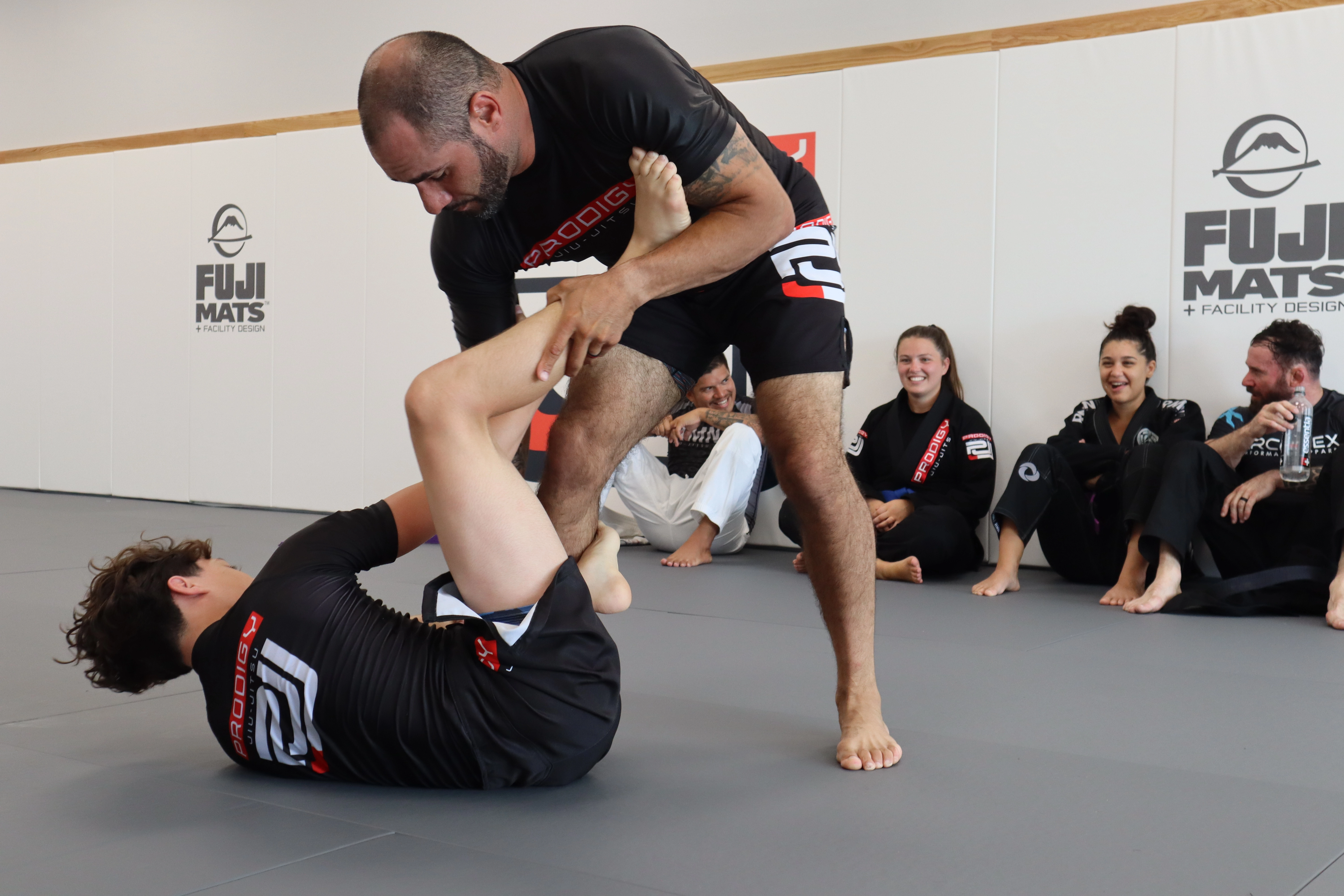 No-gi Jiu-Jitsu training at Prodigy in Fogelsville, PA