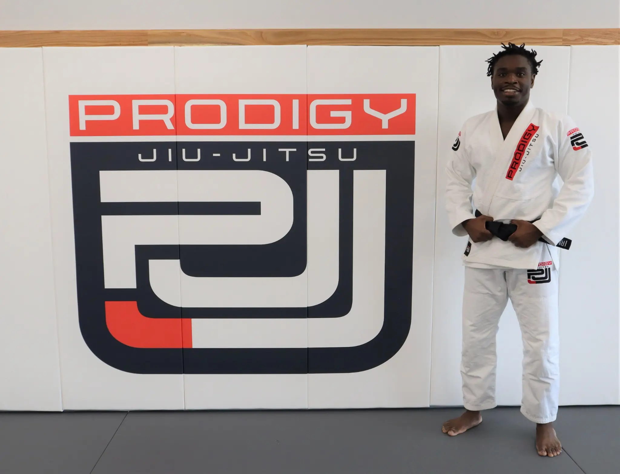 Coach Shakiyl Jones at Prodigy Jiu-Jitsu