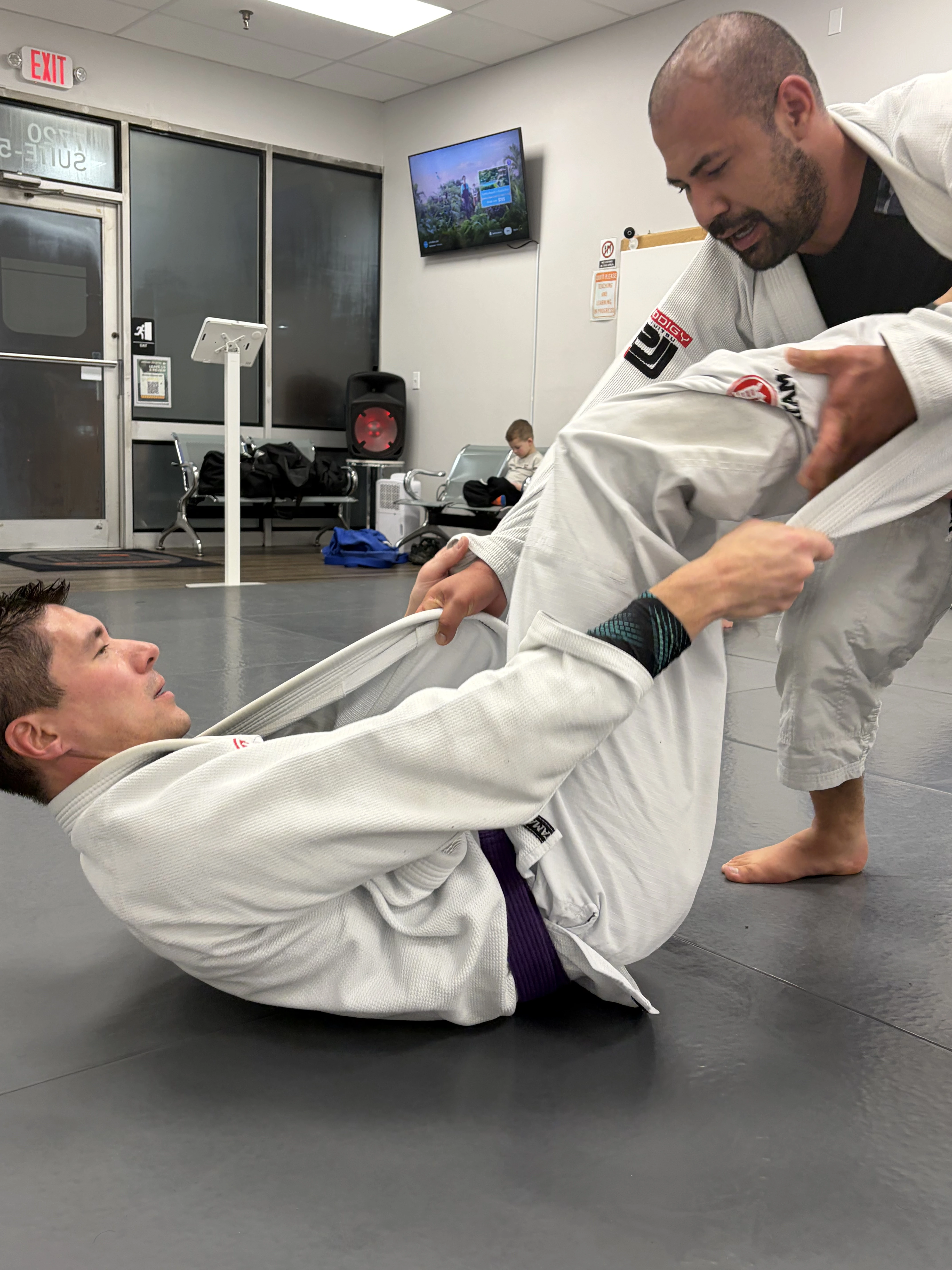 A Prodigy coach guiding a student through a technique in Fogelsville, PA